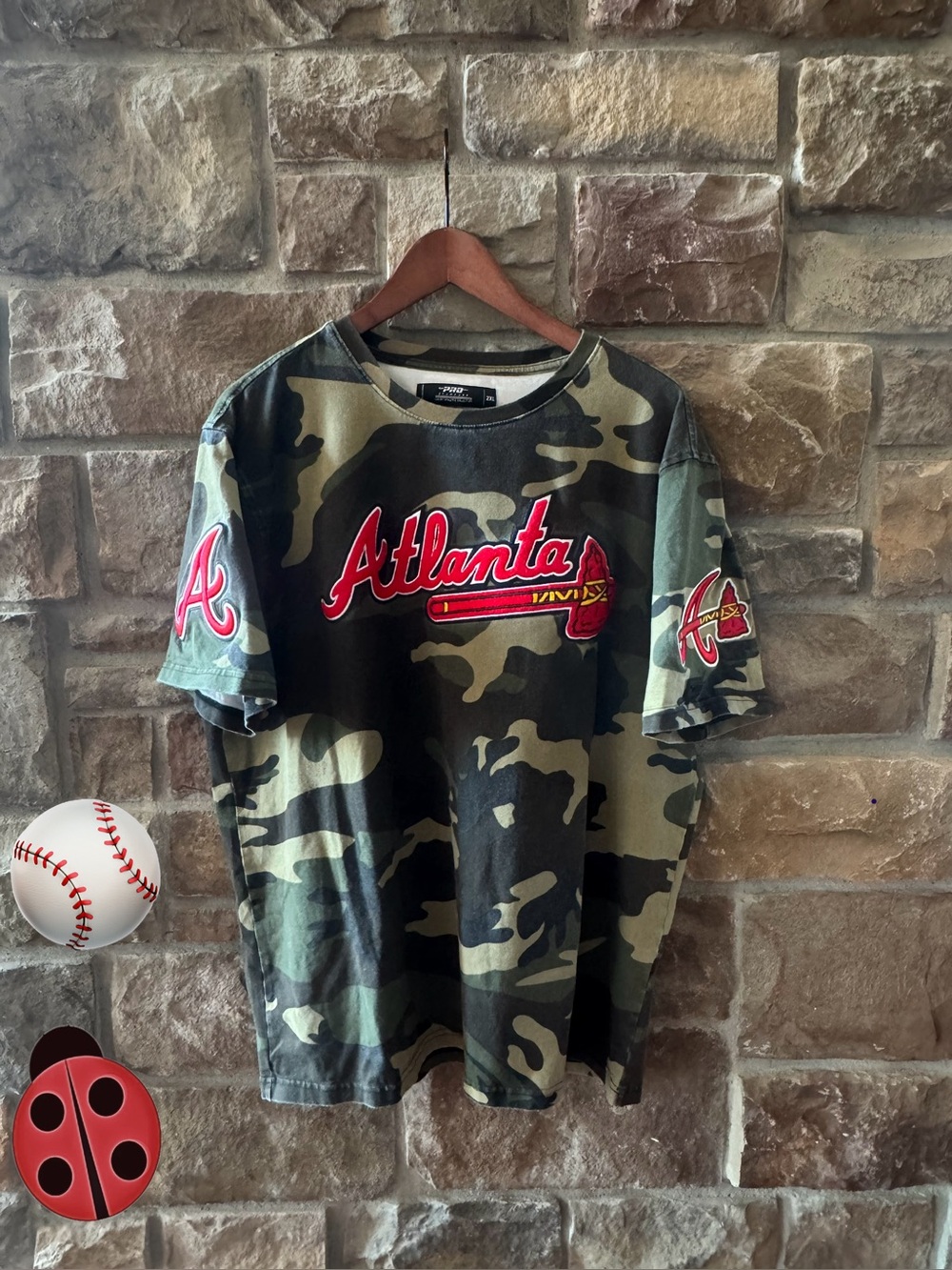Atlanta Braves Camo Short-Sleeve Tee - 2XL (runs small)